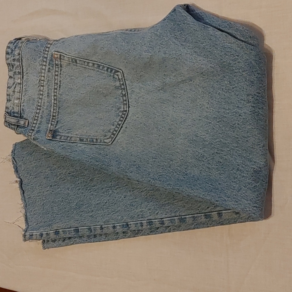 Zara High Waisted Button Fly Jean's